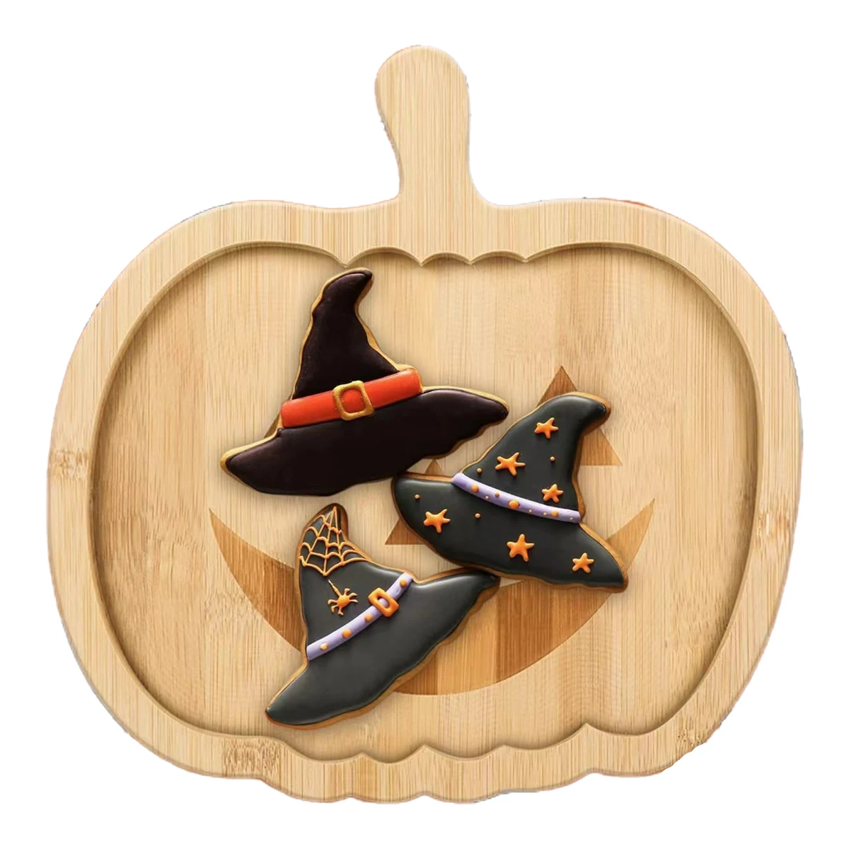 Pumpkin Shaped Wood Cutting Platter MOQ20 1