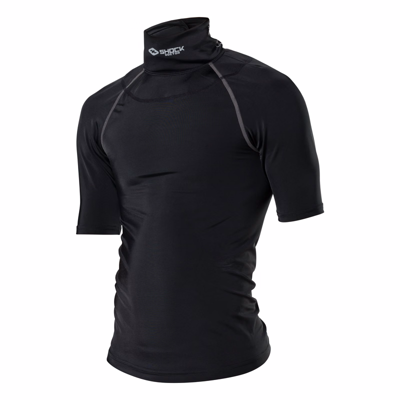 Boy's Ultra Comp Neckguard Hockey Shirt SS