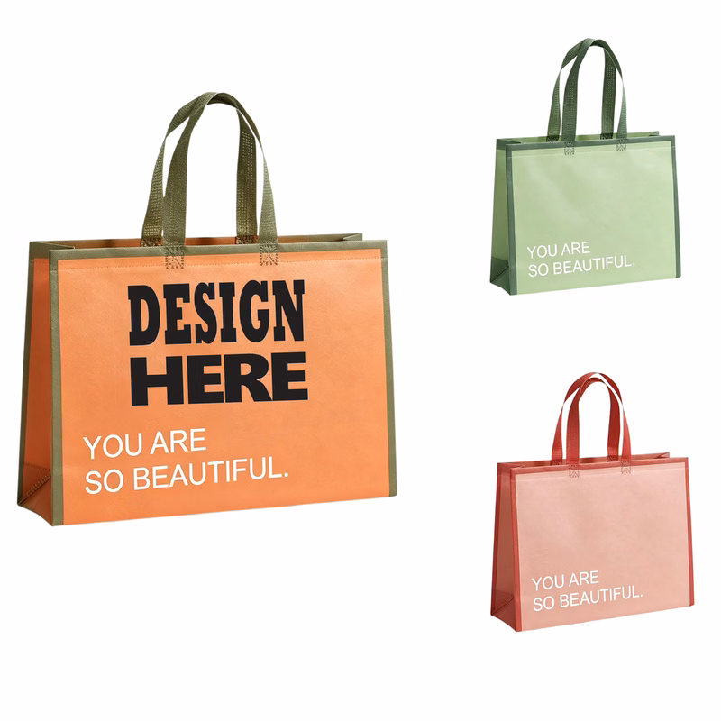 Medium Laminated Non-Woven Tote Bag