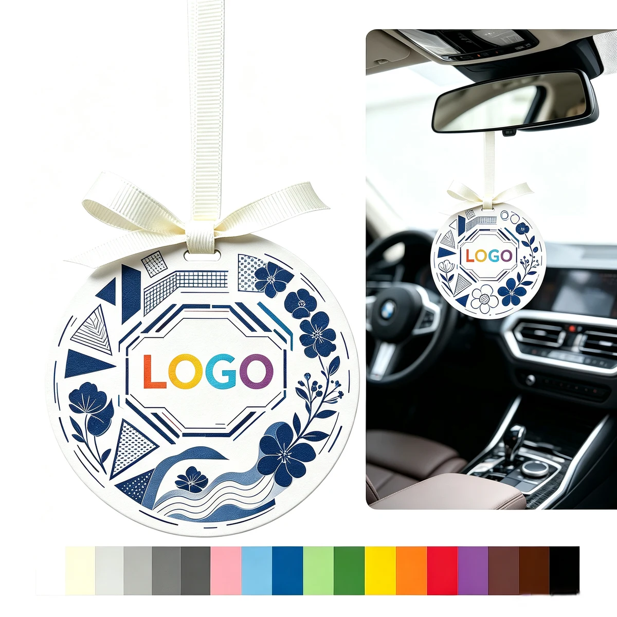 Hanging Round Scent Air Freshener 1