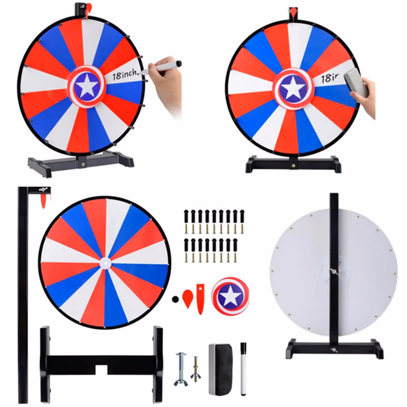 24 Inch Spinning Prize Wheel