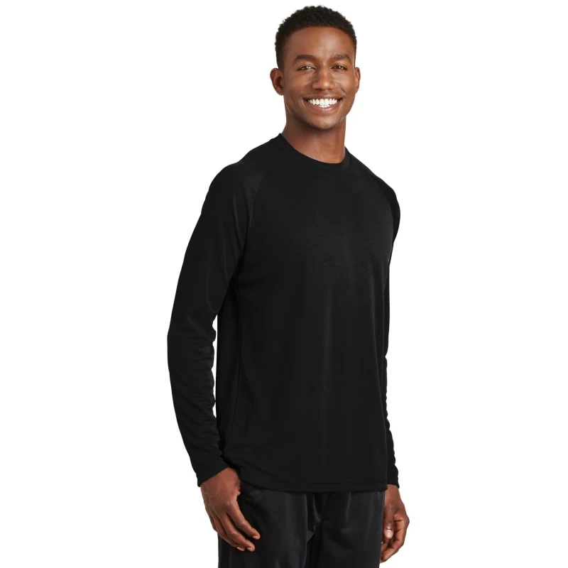 Sport-Tek Dry Zone Long Sleeve Raglan T-Shirt. 1