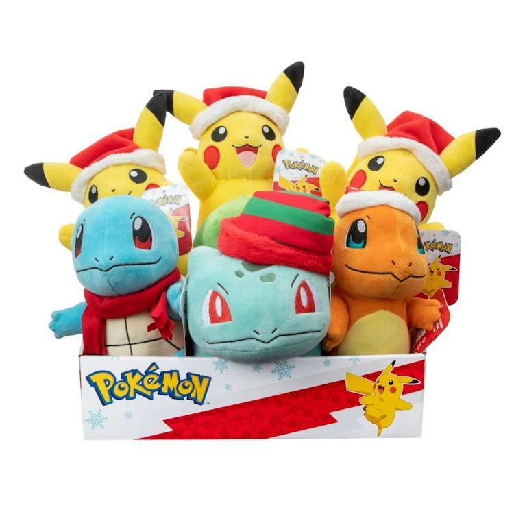 Pokmon Holiday Plush Assorted - 8" 1