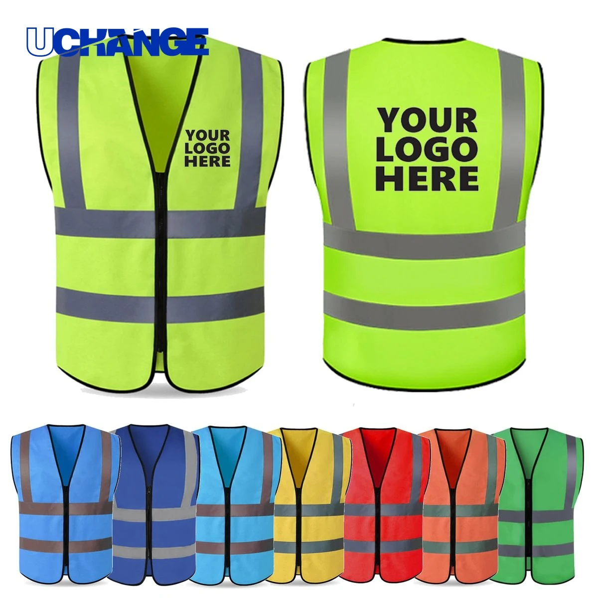 Customizable Reflective Safety Vest 1