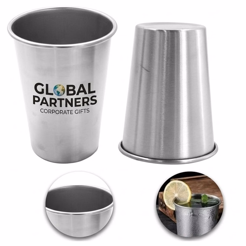 Stainless Steel Cold Beverage Cup 16oz