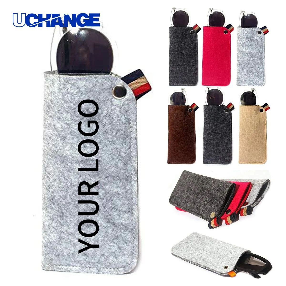 Felt Sunglasses Pouch Sleeve 1