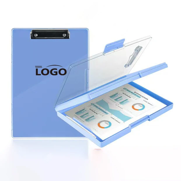 Multifunctional Transparent Clipboard with Storage and Dry-Erase Surface 1