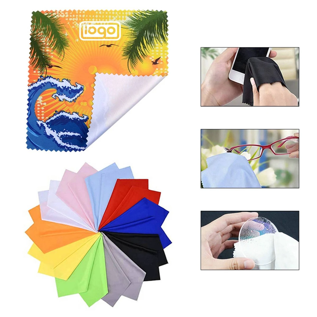 Microfiber Cleaning Cloth for Eyeglasses Screen Cleaner 1