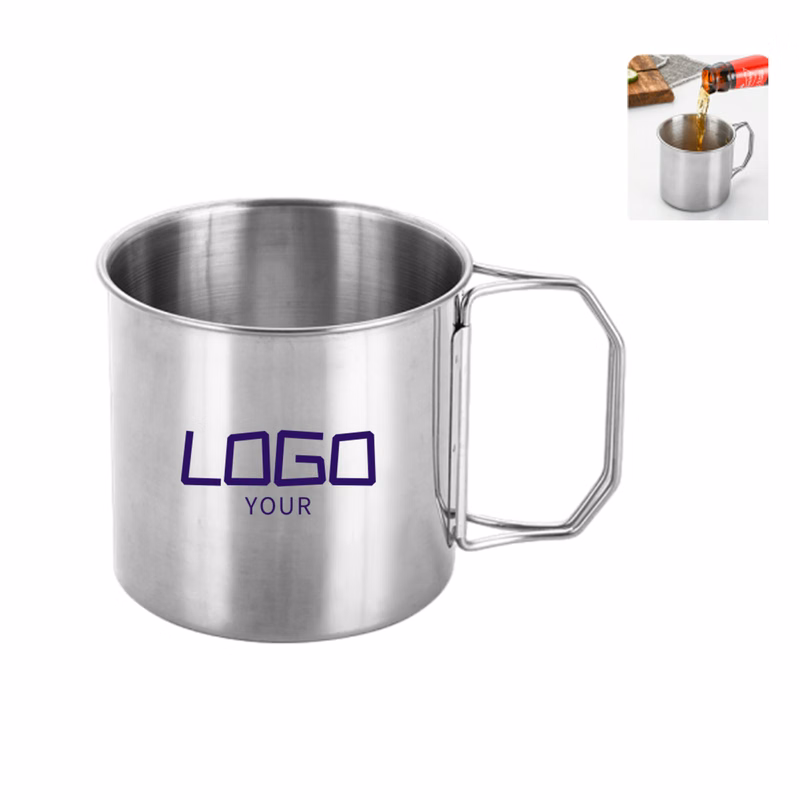 12oz Stainless Steel Folding Cup