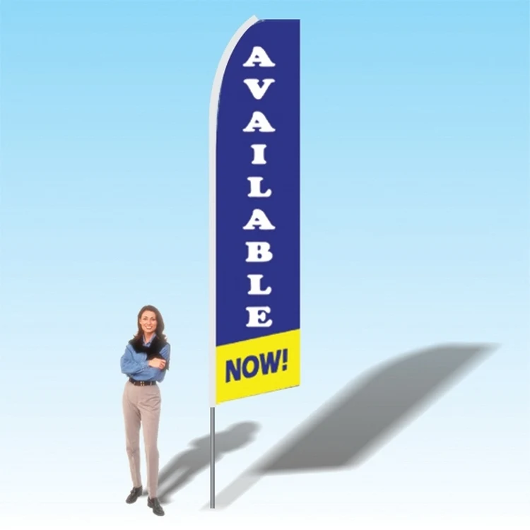 15FT Available Now Advertising Banner Flag 1