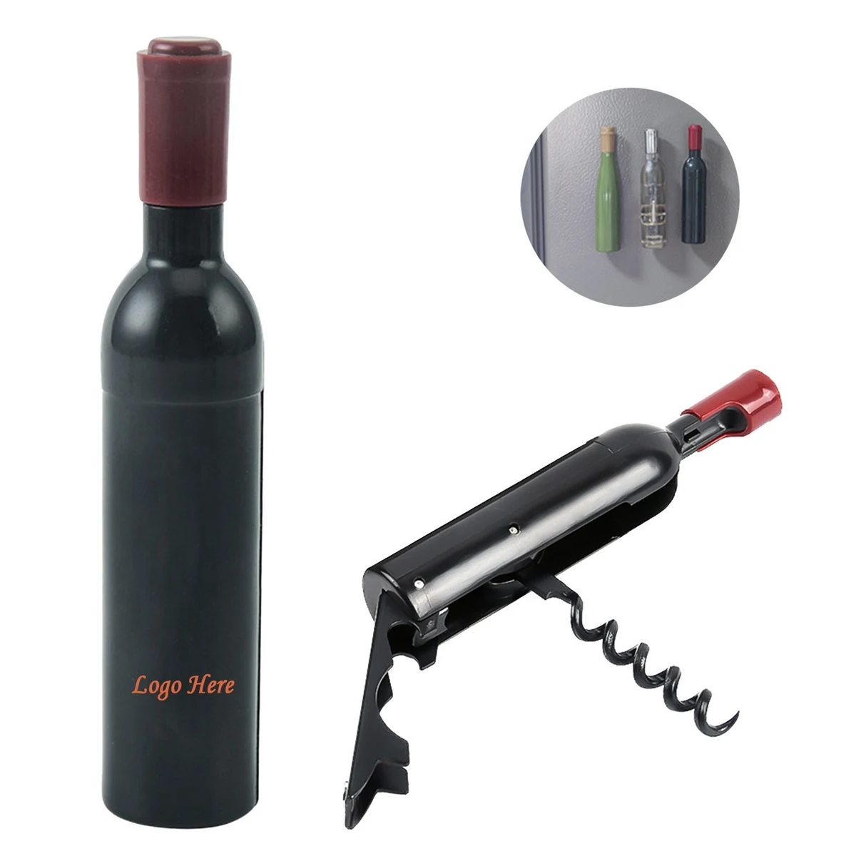Wine Bottle Shape Corkscrew 1