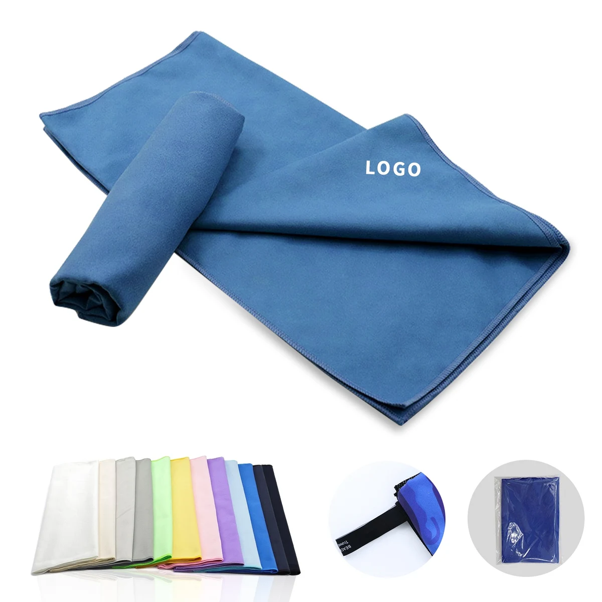 Microfiber Double-Sided Velvet Quick-Drying Sports Towel 1