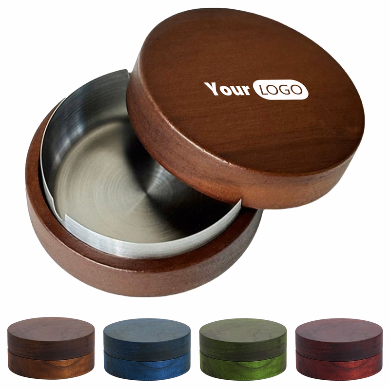 Walnut Creative Home Living Room With Covered Ashtray