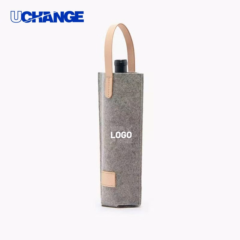 Wine Glass Bottle Bag with Handle Carrier