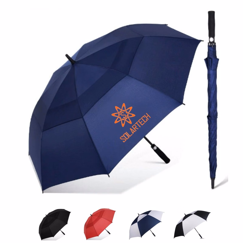 60" Vented Golf Umbrella Auto Open - Ocean