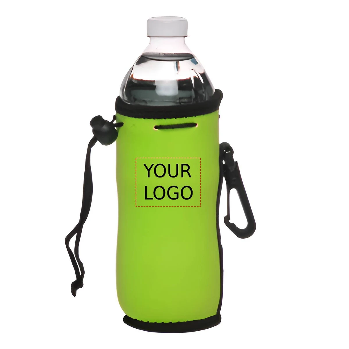 Neoprene Drawstring Bottle Insulator, 12 oz. 1