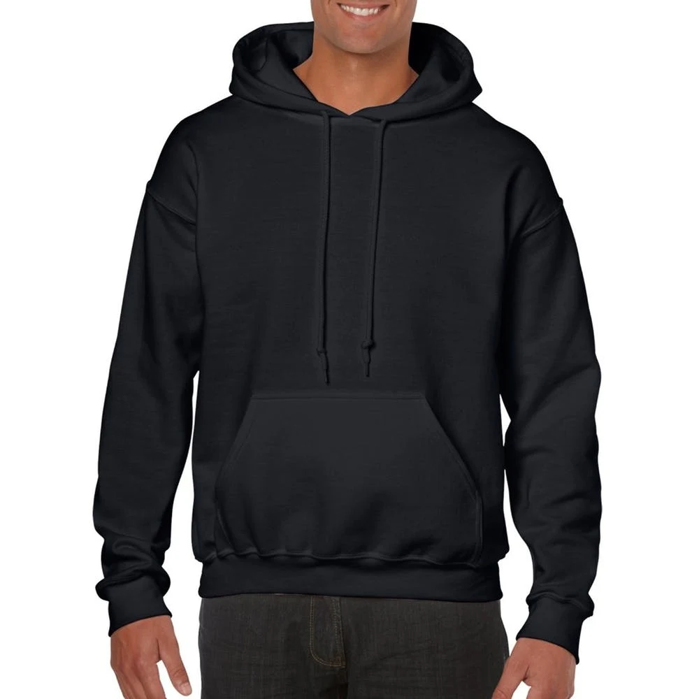 Irregular Gildan Hoodies - Black 2X, custom hoodie or sweatshirt with logo imprint 1