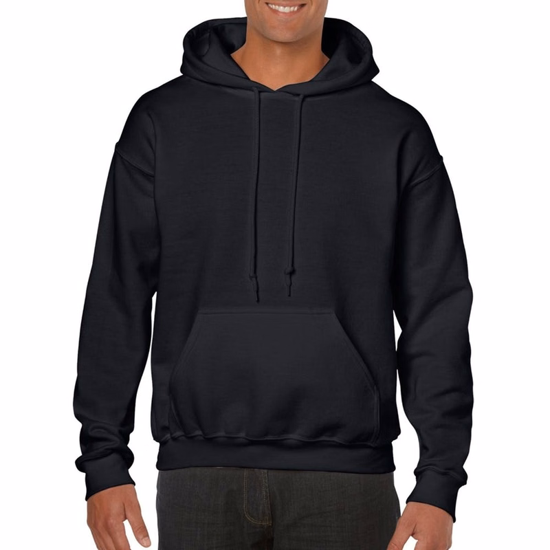 Irregular Gildan Hoodies - Black 2X
