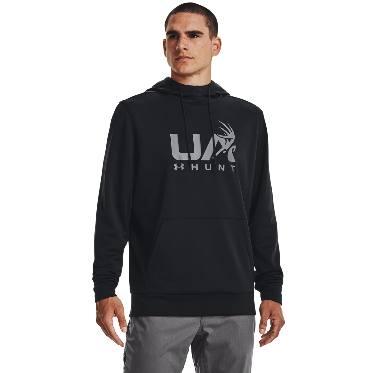 Armour Fleece Hunt Logo Men's Hoodie 1