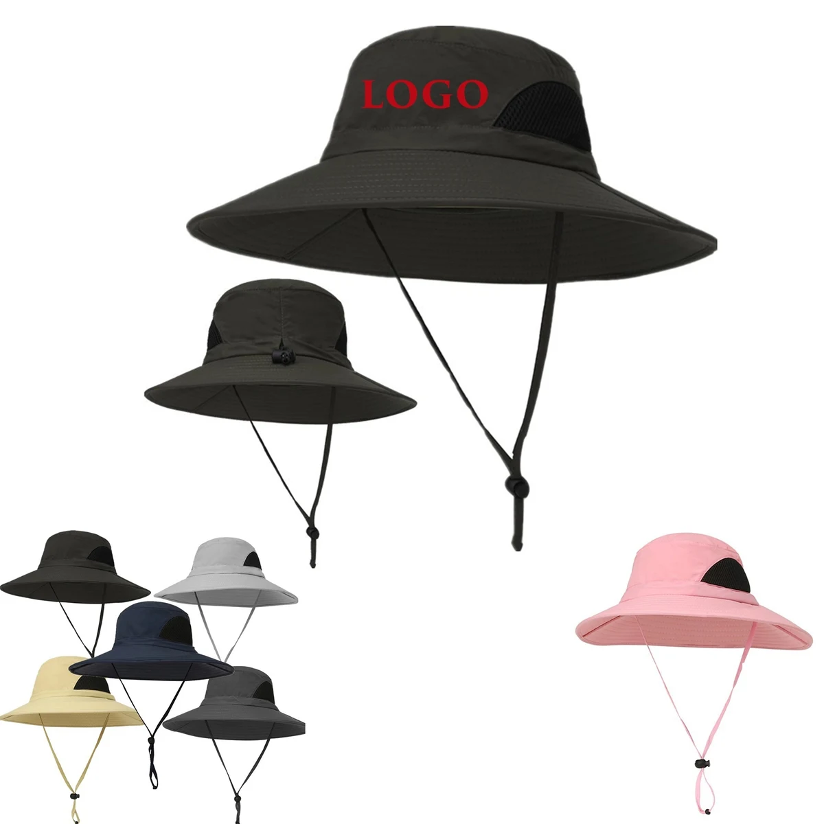 Microfiber Sun Hats Bucket Cap 1