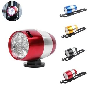 Portable Bicycle Light with Energy-Efficient Bulb Sleek Cylindrical Shape 1
