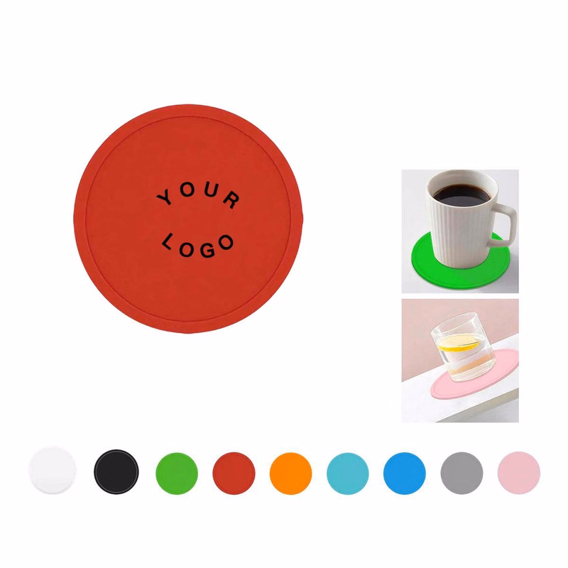 Flexible Silicone Coasters for Tables and Bars