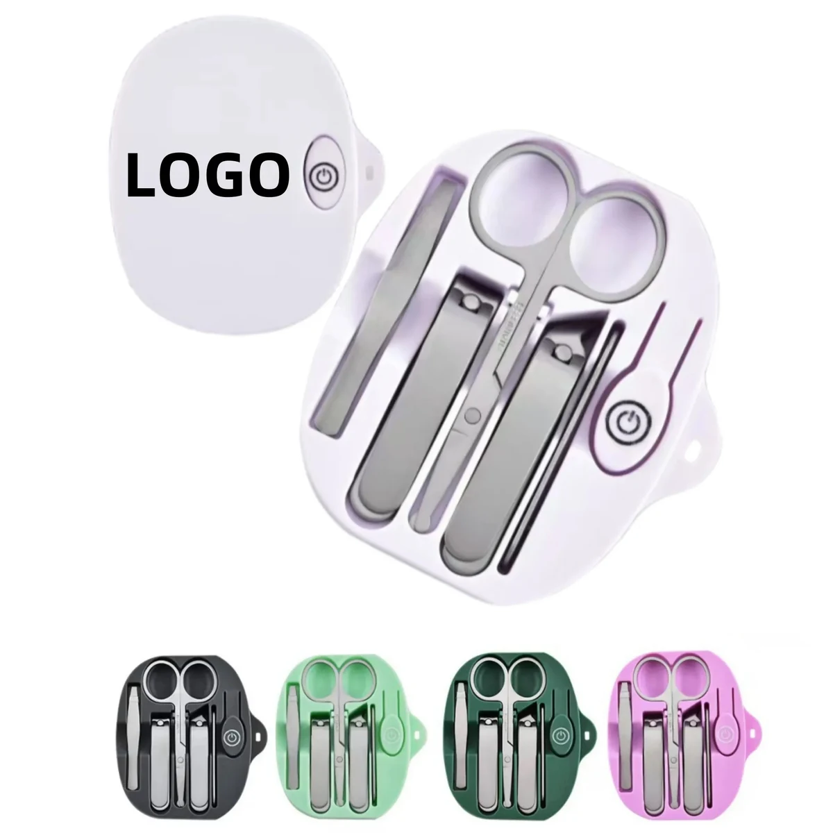 Stainless Steel 5 Piece Nail Care Kit 1