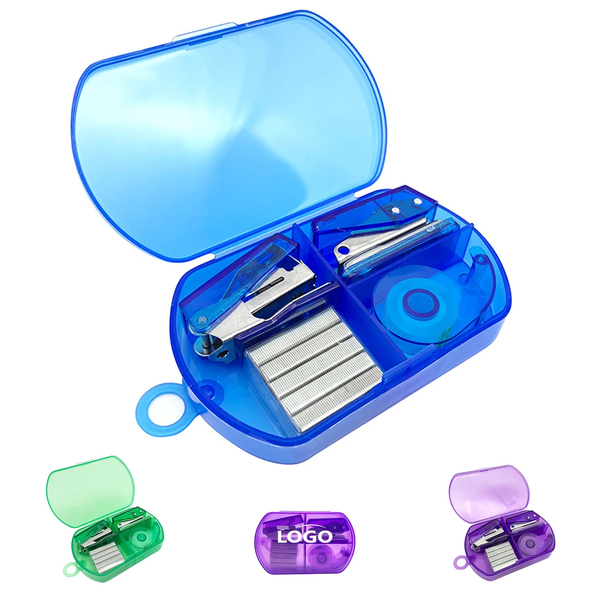 Portable Office Supply Set with 4 Pieces 1