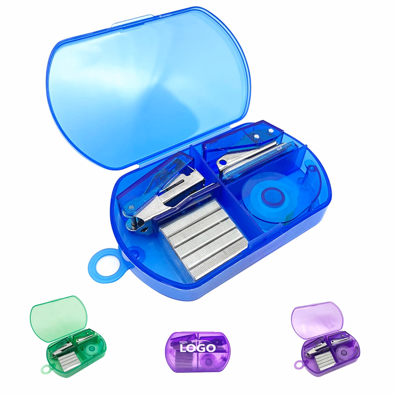 Portable Office Supply Set with 4 Pieces