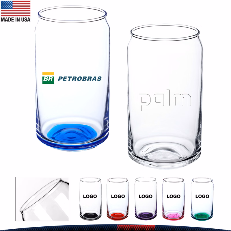 16 oz. Can Shaped Beer Glasses