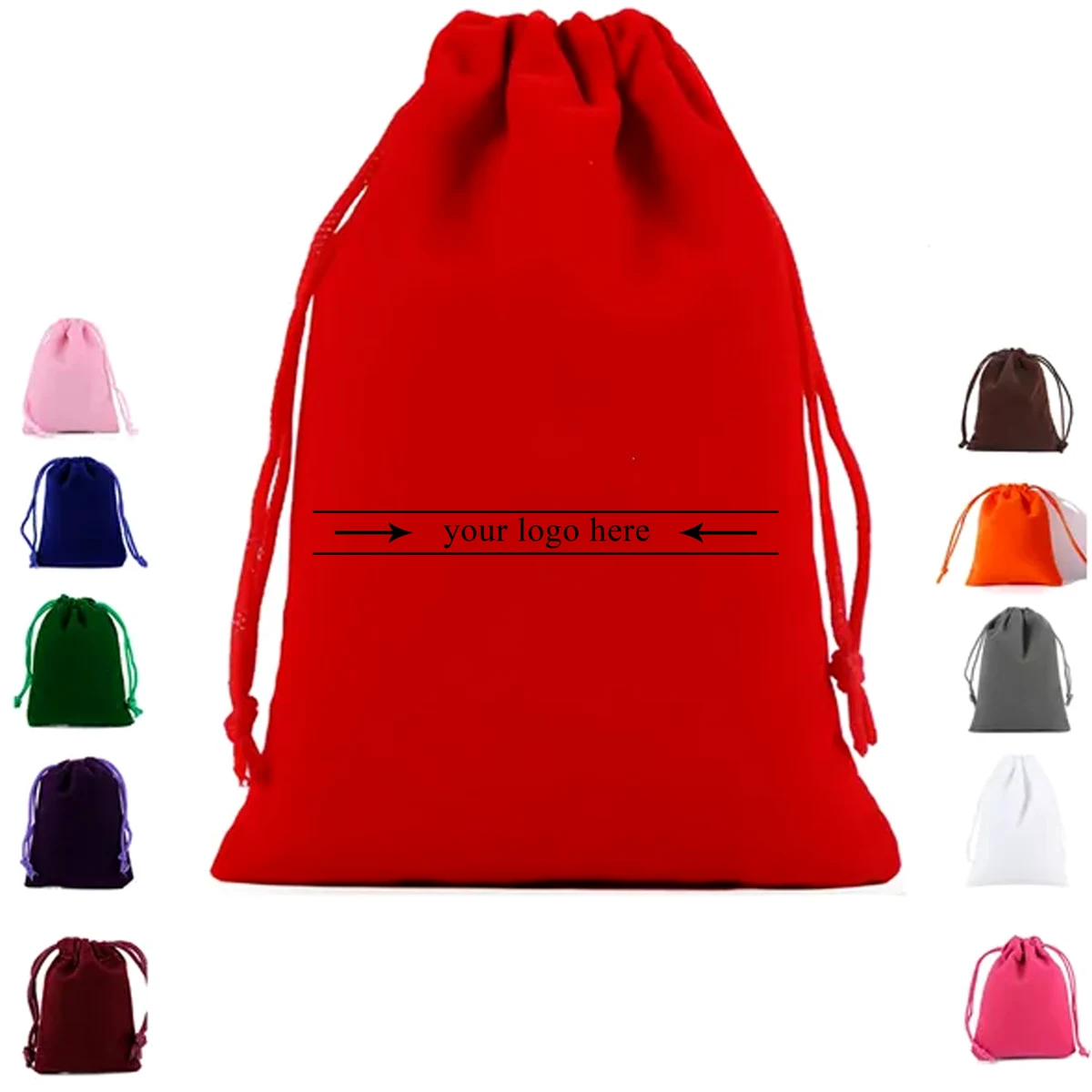 Reusable Velvet Gift Bags Assorted Sizes 1