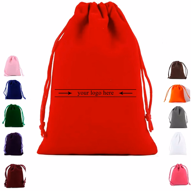Reusable Velvet Gift Bags Assorted Sizes