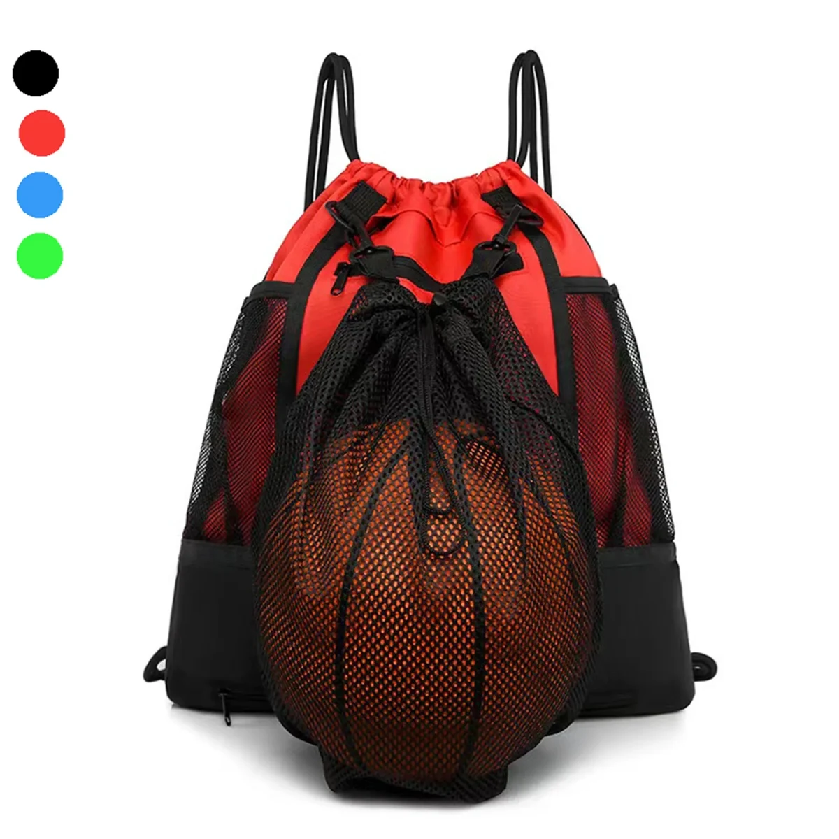 Drawstring Backpack With Extra Bag 1