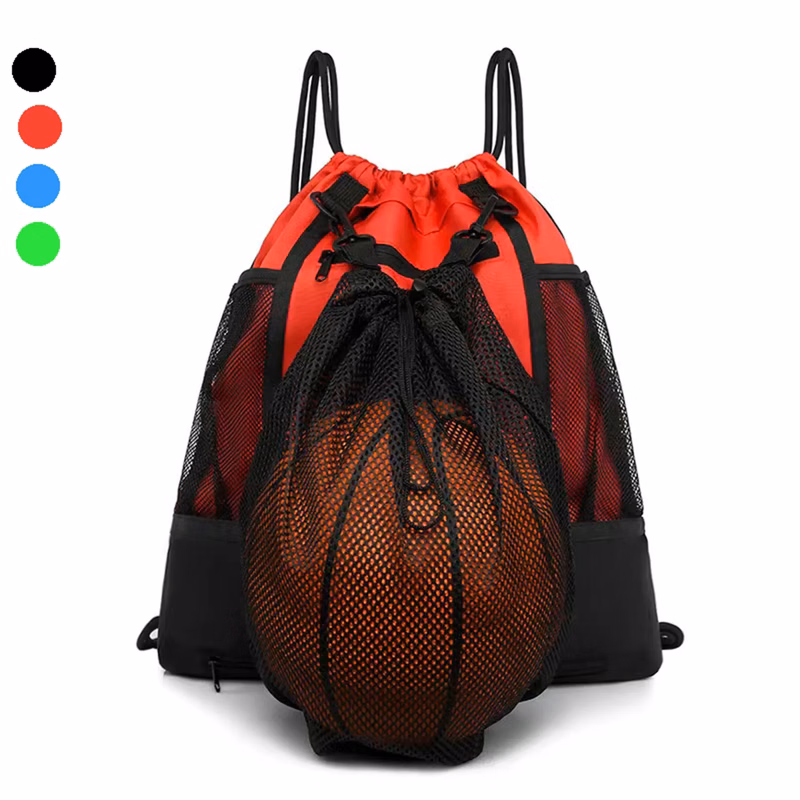 Drawstring Backpack With Extra Bag
