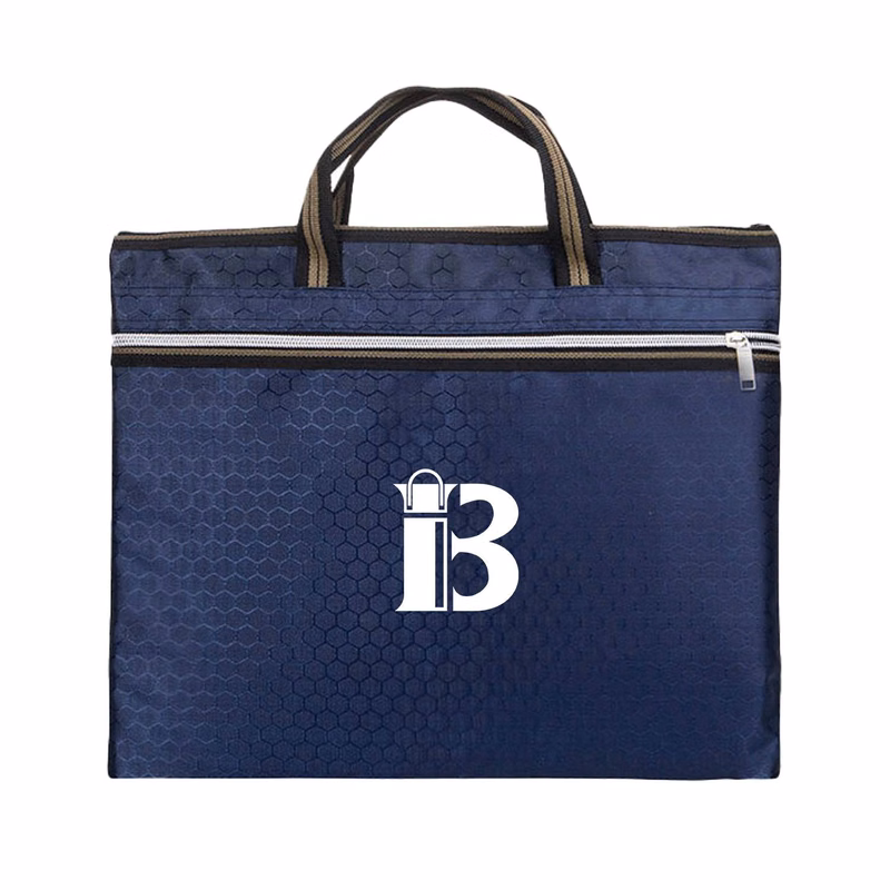 Zipper Business Document Bag Waterproof with Handle