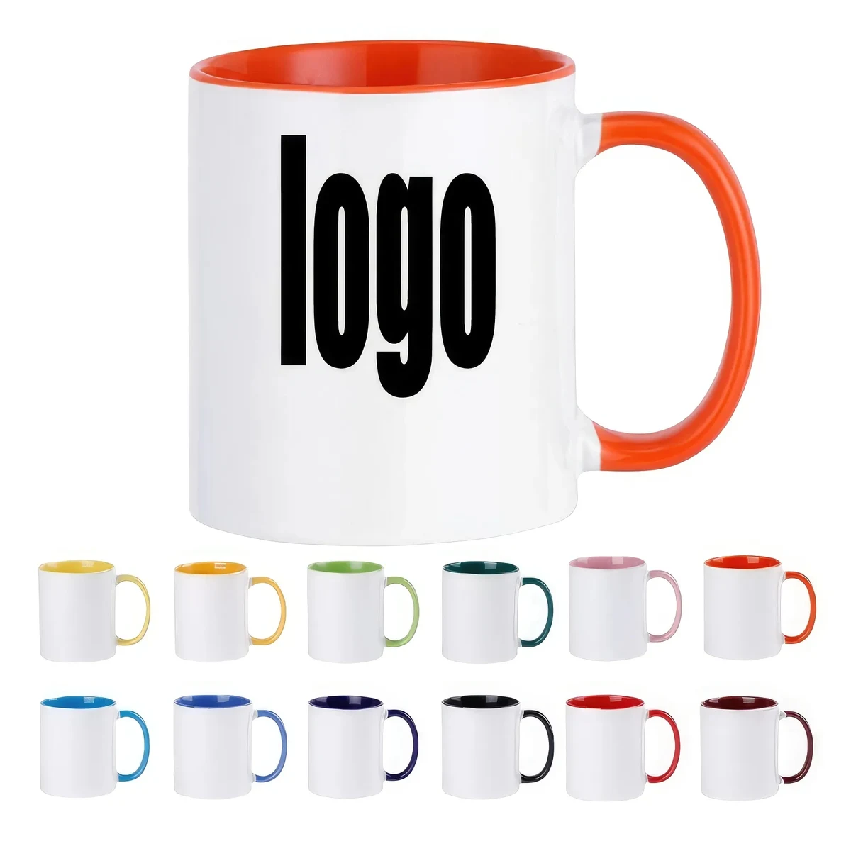 11.8 oz Ceramic Coffee Mug Gift Logo Cup 1