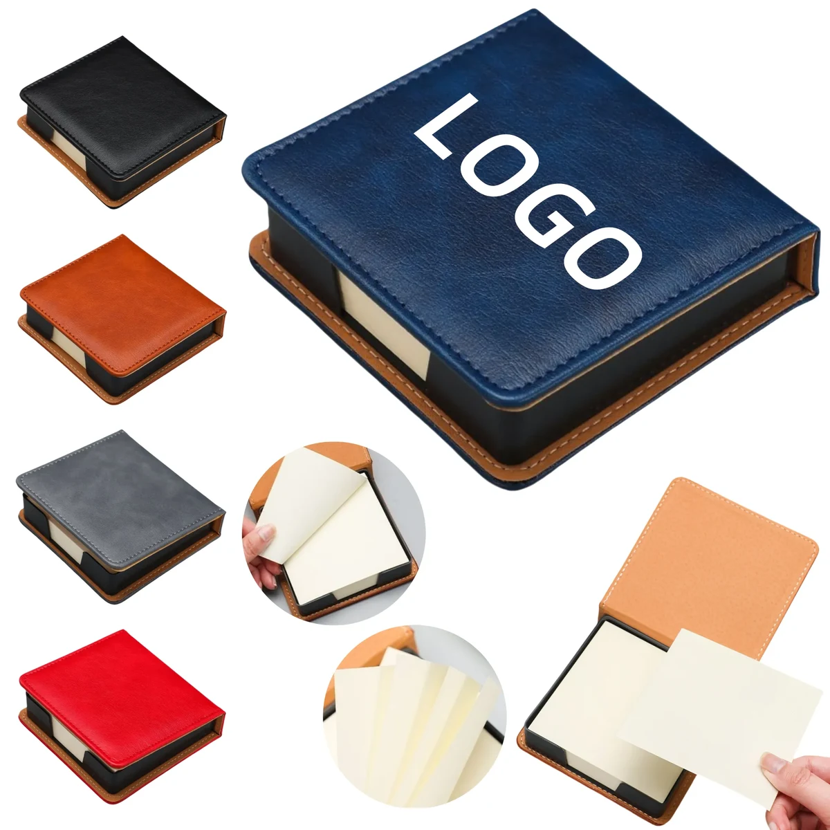 PU Leather Note Storage Box 1
