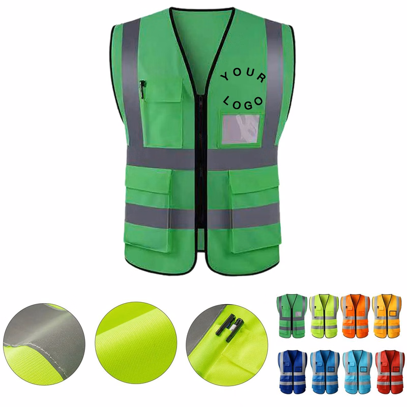Lightweight Reflective Vest For Roadside Workers