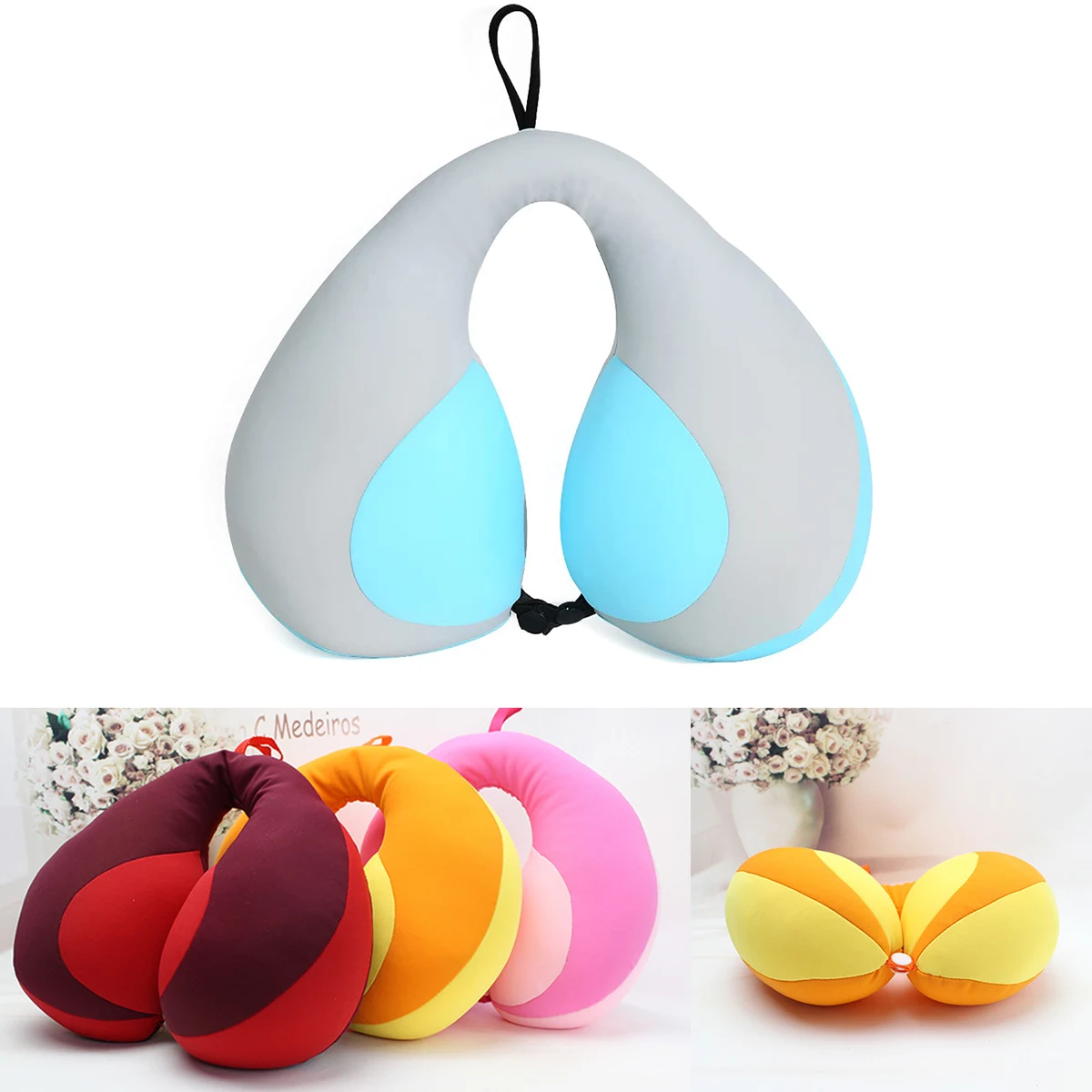 U Shape Travel Neck Pillow Support Children 1