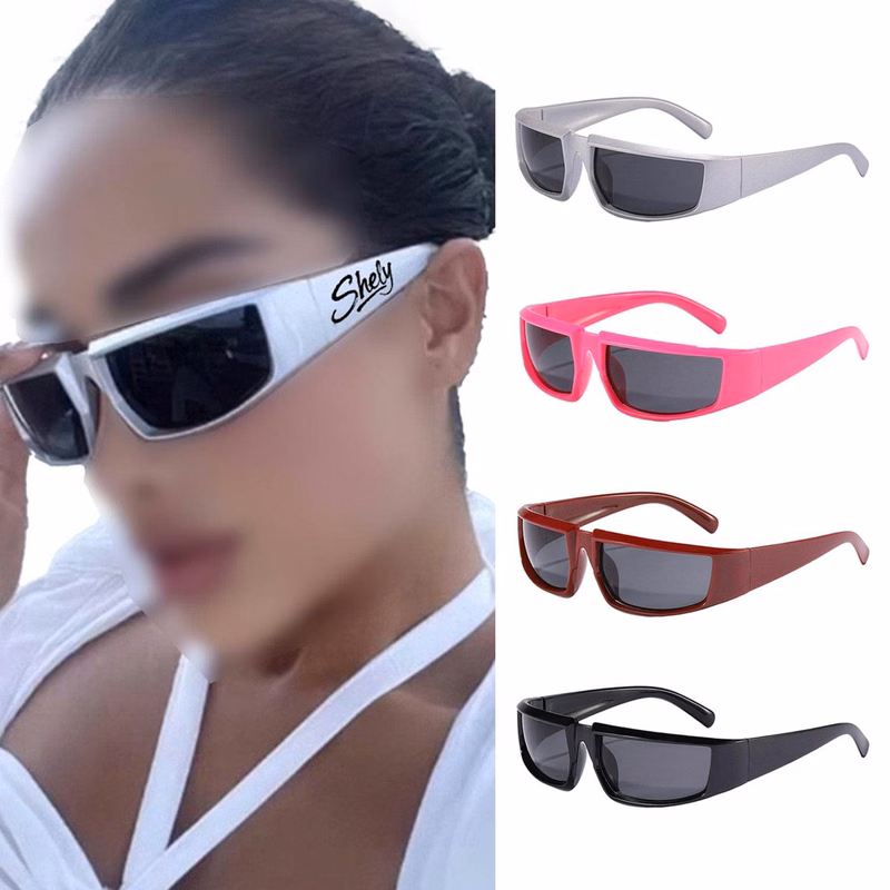 Retro Punk PC Frame UV Protection Sunglasses