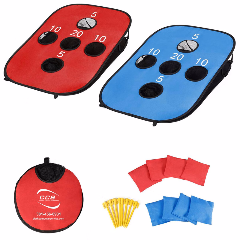 Portable 5 Corn Holes Bag