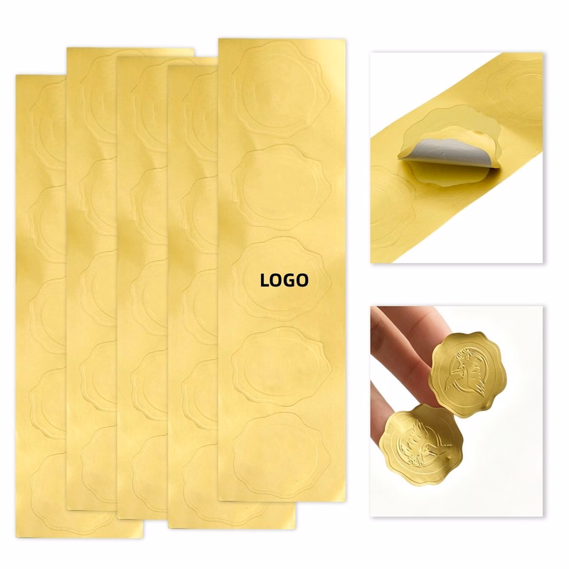 High-Precision Foil Stamping Branding Labels