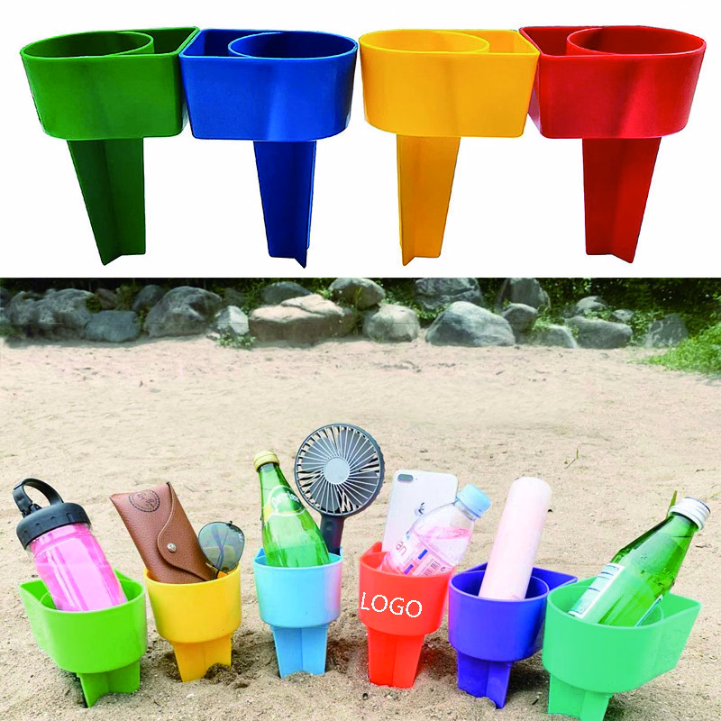 Multi-Functional Sand Cup Holder for Phone Sunglasses Key