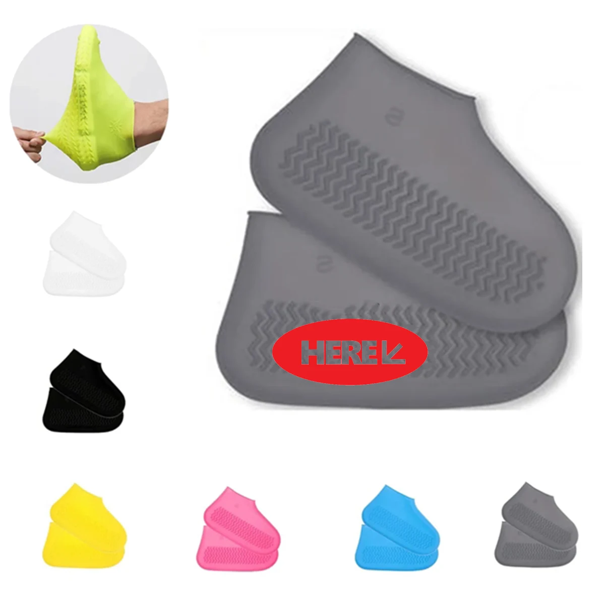 Silicone Unisex Shoes Protectors MOQ 50 1