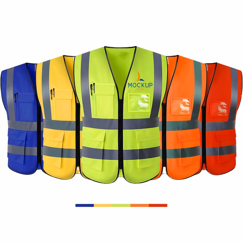 Breathable Pockets Safety Vest