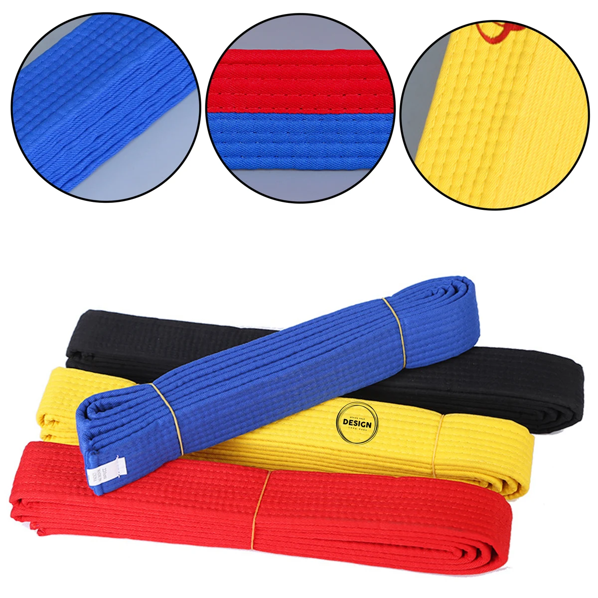 Durable Polyester Cotton Taekwondo Belt for Training 1
