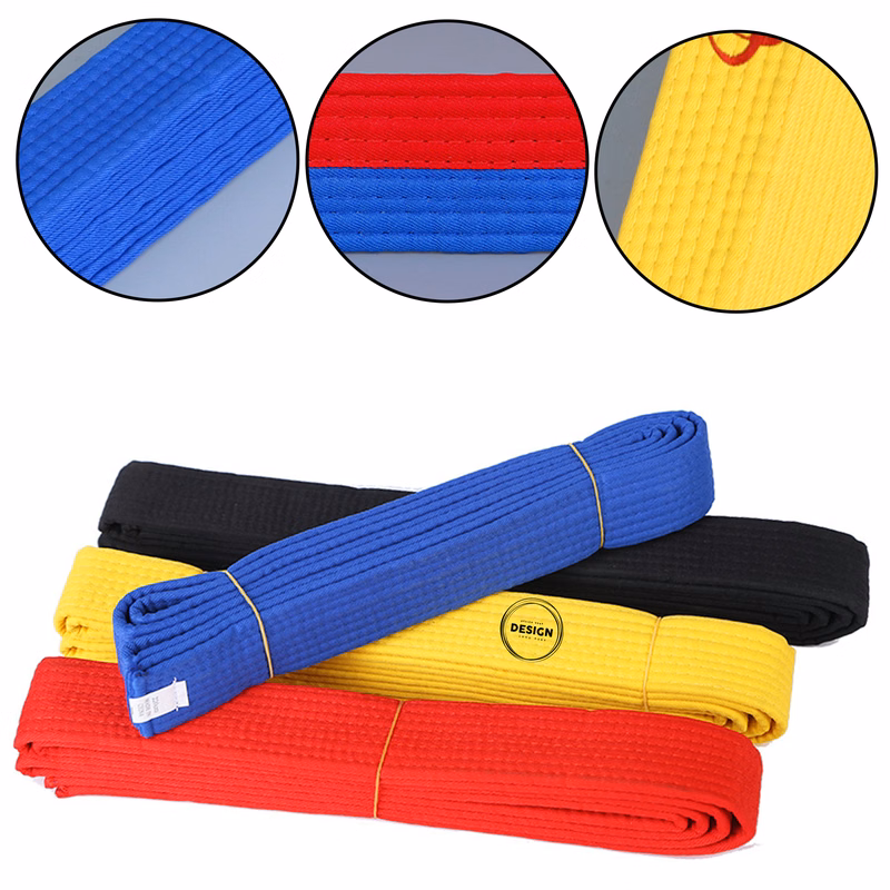 Durable Polyester Cotton Taekwondo Belt for Training