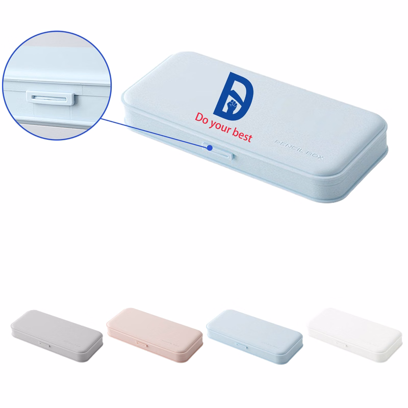 Durable Plastic Storage Case Pencil Box