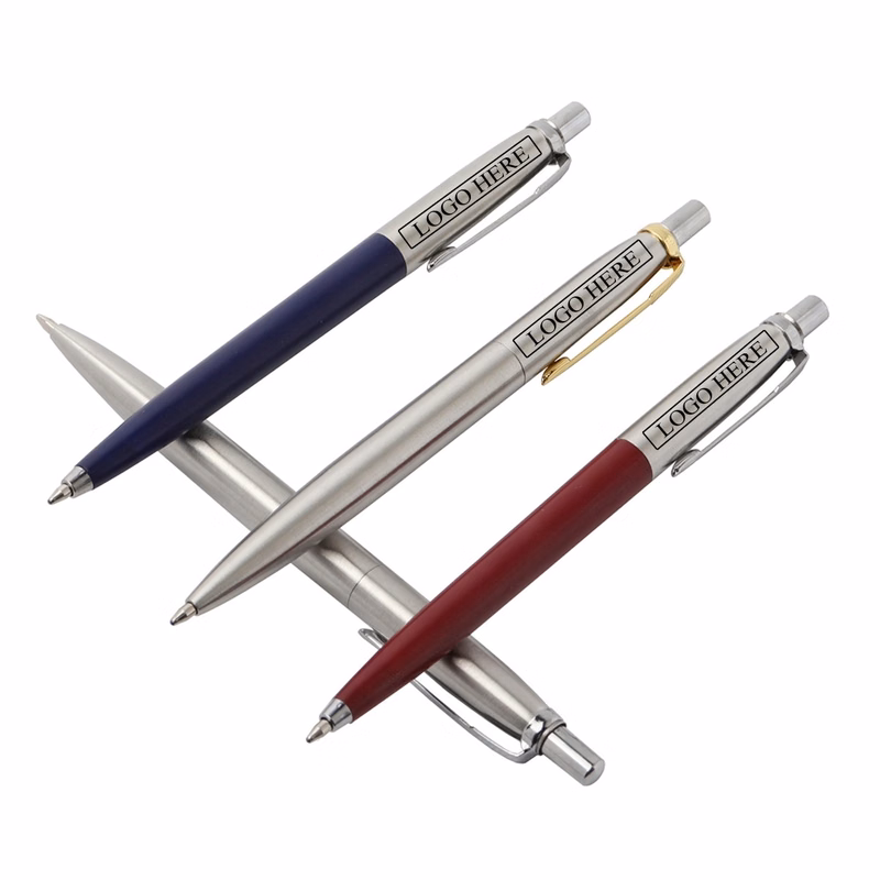 Metal  Press Style Ballpoint Pen