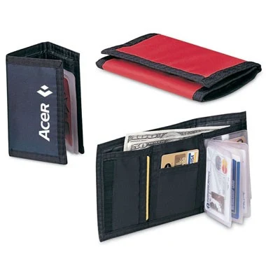 420DNylon Tri-Fold Wallet 1